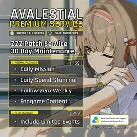 Monthly (30 Days) Best Maintenance Service Zenless Zone Zero | Full daily report