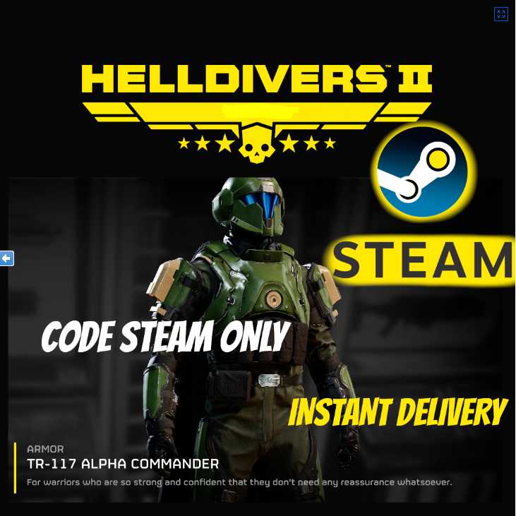 Helldivers 2 Alpha Commander Global Key DLC Fast Delivery!