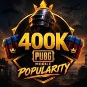 400K PUBG MOBILE POPULARITY FOR SALE INSTANT DELIVERY
