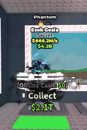 Phantom Esok Goala NO TACO - Secret $666M/s - Steal a Brainrot Fast Delivery