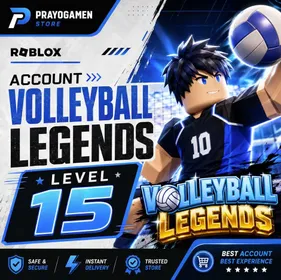 ACCOUNT VOLLEYBALL LEGENDS LEVEL 15 - INSTAN DELIVERY