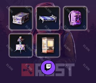 ⚡️ Twitch Drops 🌐 Rust Charity '26 Turret ❤️ Rust [Total 5 Items]