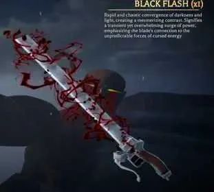 Black Flash Aura - BFA - Cosmetic - Legendary Item - Attack On Titan Revolution - AOTR