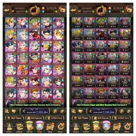 GLOBAL 7.3M CC | New Odin | UR Thor MAX 6/6 | All Collab Tate No Yuusha | Collab Slime Rimuru | Cocytus Overlord | 7 LR + 14 BASIC UR