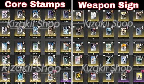 Nuverse Version•SEA | Full SSR Limited🔥🔥Full Sign🔥🔥Core minus Uryu✨Lv80Maxx🔥Ready many teams | Etc