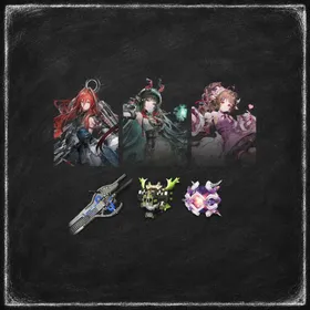 [ASIA/KR] LV 2 | Zhuang Fangyi + Signature Weapon (Lone Barge), Ember, Ardelia + Signature Weapon | Selector Unused | 6 6★ | STARTER