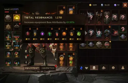 EU - Kesor / 1270 Resonance Barbarian / 1597 Paragon / Very Good Start / Details below