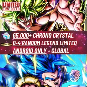 💎ANDROID💎 65,000+ CHRONO CRYSTAL + Random 0-4 LF