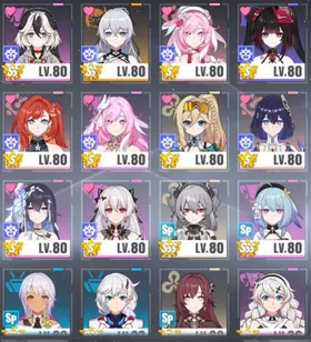 ⭐️️Sale⭐️️⭐️️HI3rd Account⭐️️100k+ Crystals⭐️️64 Standard Spins⭐️️, 88 level