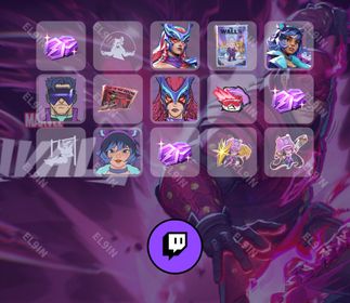 💜 Twitch Drops 🌌 Season 10 Twitch Drops WJYT 💎 Marvel Rivals [Total 15 Items]