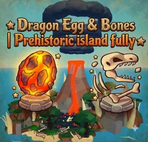 ⭐Dragon Egg & Bones | Prehistoric island fully⭐