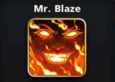 Mr. Blaze Avatar + 1 Advanced Collector Box( Open Box ) + 1 Golden Shot + VIP Points - (In Your Account )