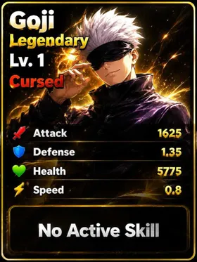 Roll Anime to Fight! (Can lower price) | 10x Gojo Legendary Cursed | Need wave 75 to trade | Gojo lvl 1 | Roll Anime to Fight Item | Cheapest | Instant Delivery | Canlower if u buy bulk