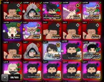 Anime Expeditions - 4 Unbound Meta | 8th Sword Evo Unbound + Crow Evo Unbound + Dark Mage Evo Unbound + Razorjaw Evo Unbound // More Detail Check Pictures & Description