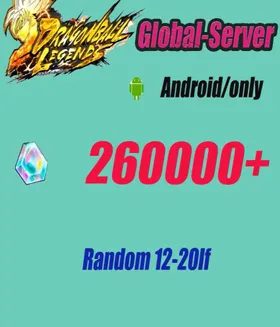Dragon Ball Legend/Global Version [Android Only] 260000+ Time Crystal] + Random 4-10 LF || BIND ID || Story Completed || FastShipping