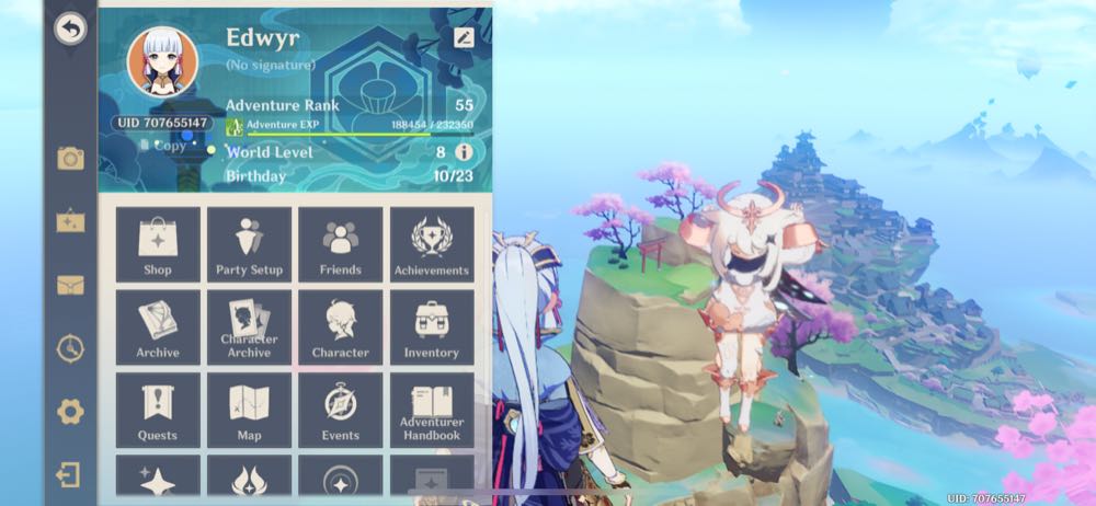 Eu Ar 55 Ayaka Mistsplitter Ganyu Amos Bow Hu Tao Staff Of Homa Childe Tartaglia Diluc Jean C1 Keqing Qiqi C3