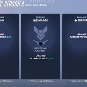 OW884 // SEASON 5 | 🎯 Single Platinum 1-5 Tank Predicted 🔑 Full Access ✨ Hand Leveled