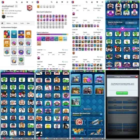 Level 59 ~ 19 evo ~ 1 hero ~ 1 lvl 16 ~ 10 elite ~ 51 max lvl 14 ~ 81 emotes~ 7 towerskins~ 3800 gems ~ Free NC ~ trophies 10500
