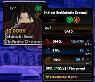 Madara Full Godly | Unit + Stats | Anime Vanguards