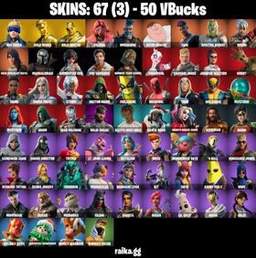 [PC/PSN] 67 skins | Neo Versa | Gold Midas | Gold Brutus | Rebirth Harley Quinn | Mandalorian | Emma Frost | War Machine | DeadPool | Mysterio | Mystique | Wolverine #382