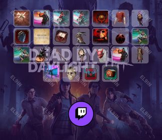 💎 Twitch Drops 🌌 DbD: October of Horror  💎 Dead by Daylight [Total 25 Items]
