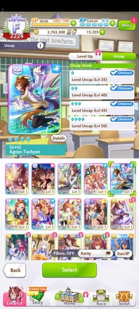 GLOBAL STARTER • AGNES TACHYON MLB (X5 MAX LIMIT BREAK) + LIGHT HELLO LB1 SSR SUPPORTER CARD + 15.000 CARATS • LOGIN BY TRAINER ID ONLY • INSTANT SUPER FAST DELIVERY #9