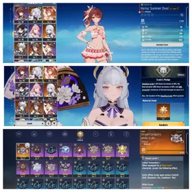 Global LV2| Verna Summer ~Nagi A1+Sign ~Jiwon ~Sangun  ~Ophelia | Starter Account | Tutorial Only | bile