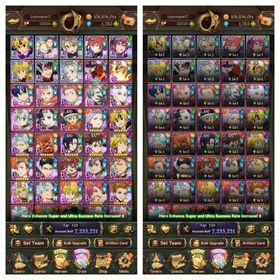 GLOBAL 1.780💎 | 7.2M CC | New Odin | All Collab Gachiakuta | All Collab Fire Force | All Collab Re:Zero | 8 LR + 14 BASIC UR