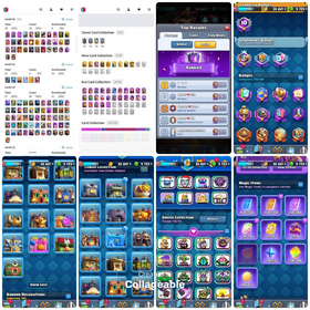 35 Max - Rarest Emotes(Santa Ice Spirit & Wizard) - Local FR - 27 Evolution- 9Heroes - 21 TS - Level 1983-Code283