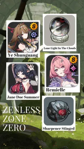 [ASIA] IK 13 | Yeshunguang + Yeshunguang's Weapon + Remielle + Jane Doe (Summer Skin) + Zhao.