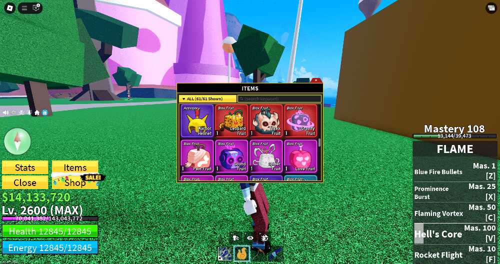 Blox Fruits | Lv2600 MAX | Godhuman | Awaken Flame | Leopard | 14M Beli ...