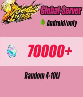 Dragon Ball Legend/Global Version [Android Only] 70000+ Time Crystal] + Random 0-4 LF || BIND ID || Story Completed || Fast Shipping