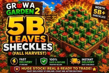 5B Leaves Sheckles RAW 1x High Value Fruit (Fall Harvest) 10B Daily Deals Atlantic Giant Pumpkin - Grow a Garden 2 - Fast Delivery