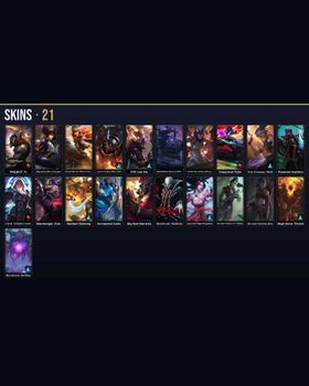 🌍 LAS ⭐ Unranked 🎨 21 Skins 🏆 57 Champions 💙 1K BE 📈 Level 79 💎 3 Legendary 🔹 PROJECT: Yi 🔹 Empyrean Pyke 🔹 Lunar Eclipse Leona 🔹 Waterloo Miss Fortune 🔹 Road Warrior Miss Fortune 🔹 Lancer Rogue Blitzcrank 🔹 FPX Lee Sin 🔹 Phantom Karthus m9981933525