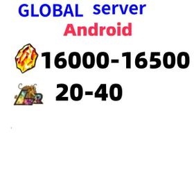 GLOBAL[ADNROID][INSTANT]16000-16500 Dragon Stones+15-25 LR+15-20 limited role DRAGON BALL Z DOKKAN BATTLE Farmed Starter Account|Dragon Ball Z Dokkan Battle