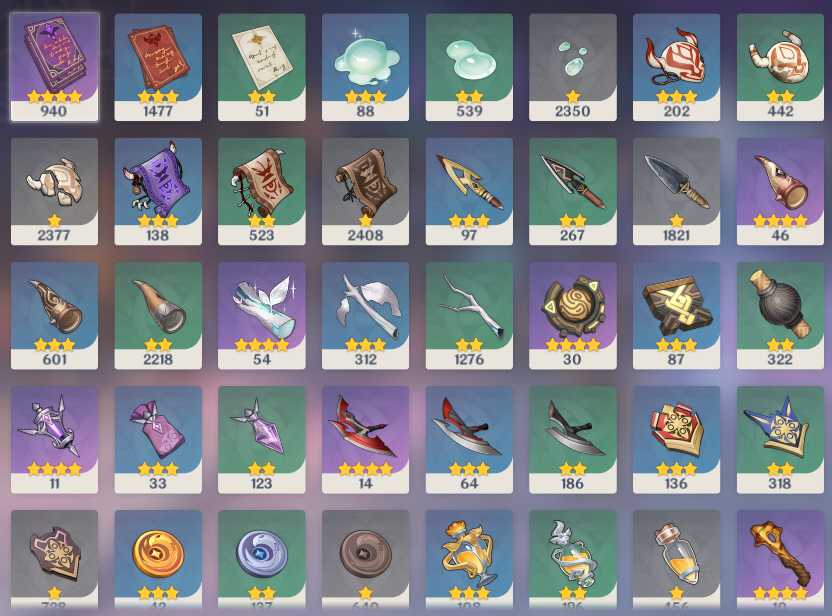 Genshin Impact account ar58