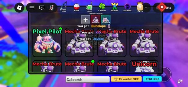 [ Fish It ] Myth Pet Mechabrute New Limited ✨