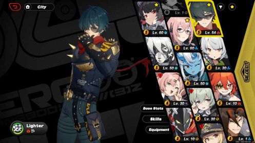 Asia | Lvl 50 | Lighter, Yanagi, Ellen, Lycaon, Koleda, Soukaku, Anby | All Unset F2P | Well Build | Wish 50 Rate OFF