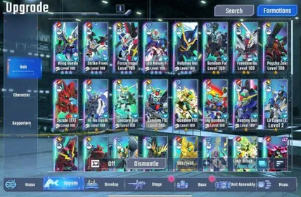 SDG120 – SD Gundam Eternal Whale Account | 60 5-Star URs, Meta Units & Limited 2-Star Ace Ship