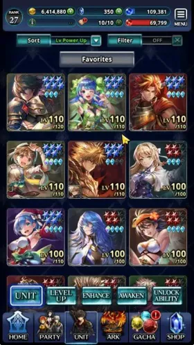 GLOBAL|Rank27|All BraveFrontier,Reisalin Stout,Arkh KoD,K Valentz,YI Rem,MP Lucia,CD Kynei,etc|3UR,5LR,49SSR Ark|CodeOnly|LC1551
