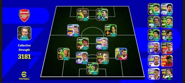 Pele 107⚡Petr Cech107⚡Lothar Matthaus 106⚡Thomas Vermaelem⚡Francesco Totti 104⚡Linked With Only Konami id Buyer Mail Added🌟Android And ioS[FAST DELIVERY]