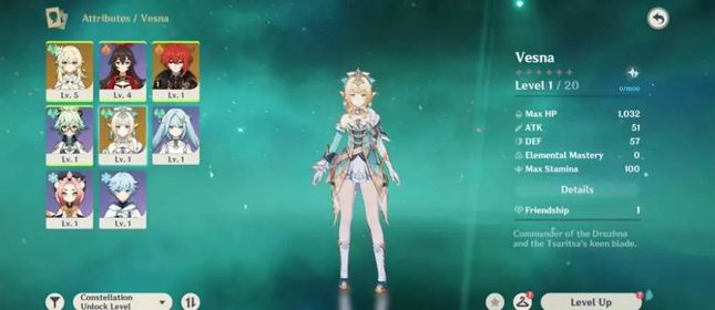 [ASIA][UID: 1825156] AR 5 Lumine|Starter Vesna + Diluc C1 + Wolf's Gravestone + Standard characters have been claimed[All Unset][Log Hoyoverse][Fast Delivery]