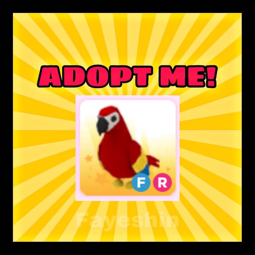 Adopt Me Legendary Fly Ride Parrot FR