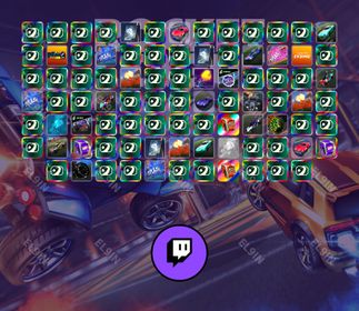 🌌 Twitch Drops 💎 Kai x Speed Play RL! ⚡️ Rocket League [Total 89 Items]