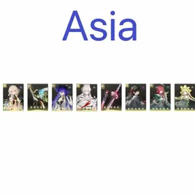 Asia lv8 Suisui+weapon+HIYUKI+weapon+CHISA+Lucilla+Suisui+Ciaccona+Verina+random 4 stars, The novice pool has not been moved