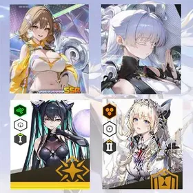 [Korea] Anis: Star + Nayuta + Little mermaid + Crown+ 1-6 Random SSR | Starter account, progressed up to 2-12 | email as a gift