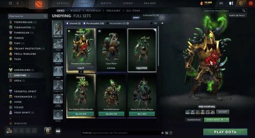 Direstone Desecration | Undying | Immortal Set | Trove of Terror 2026 | Gift