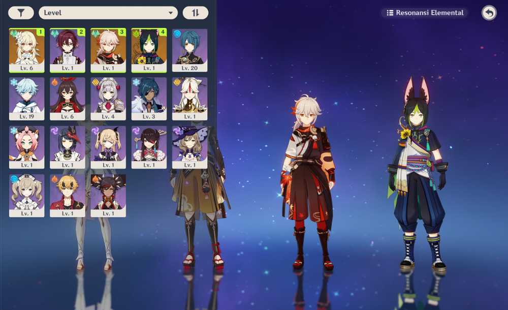 [ASIA AR10]4⭐ Double Signature Kazuha Freedom + Tighnari Hunters Path