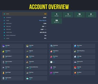 ⭐LEVEL 47⭐2017 ACCOUNT⭐38 GUARANTEED LUCKY TRADES! | Mystic | PTC | Email and Nickname Changeable!