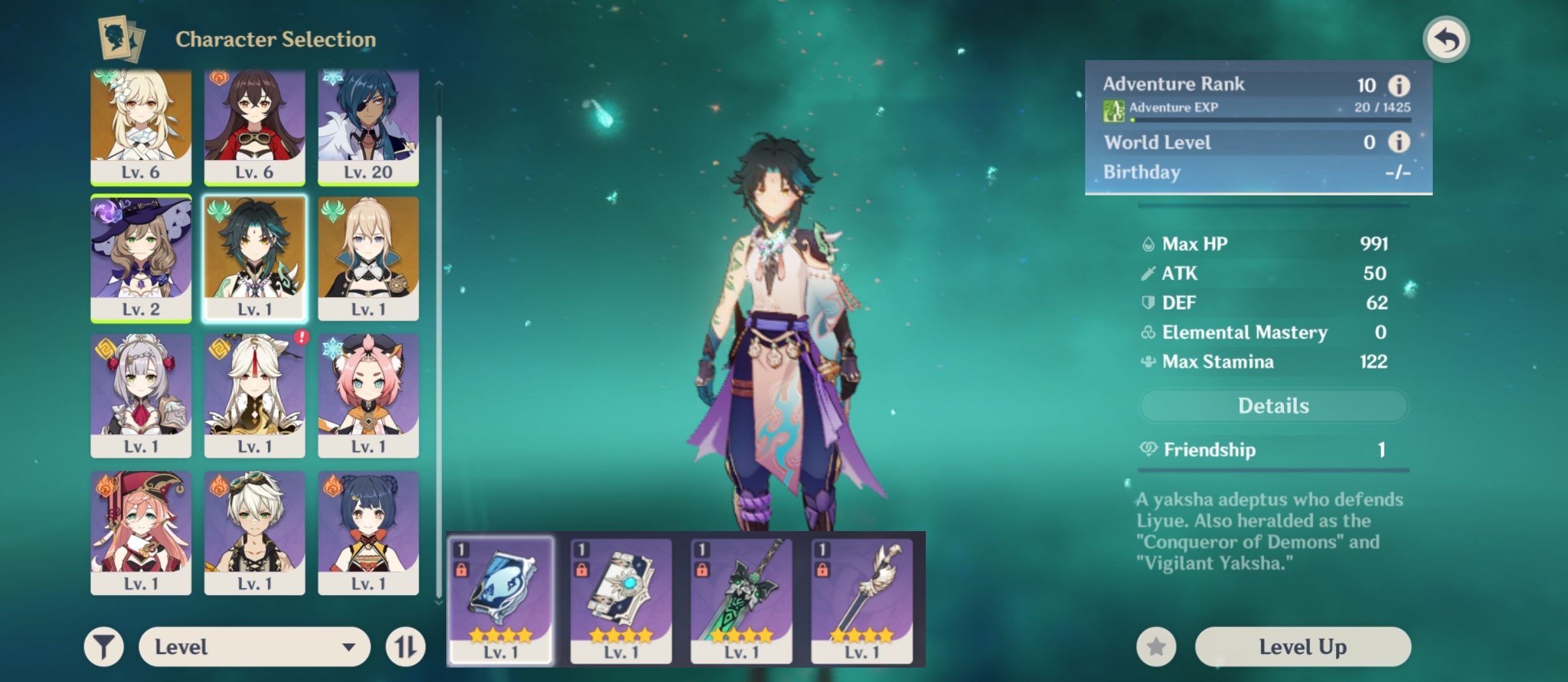 [NA] AR 10 XIAO JEAN [INSTANT DELIVERY]